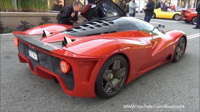 Unique In The World !!! $4M Ferrari P4/5 By Pininfarina // Americana Concours 2015 смотреть онлайн