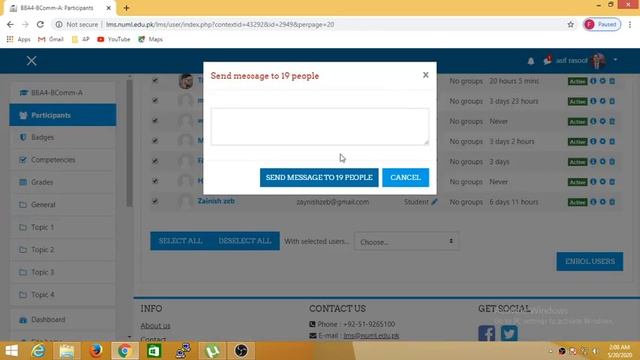 Moodle || Sending Messages & Notifications to Students || Sent SMS from Moodle смотреть онлайн