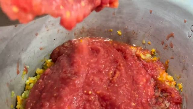 Очень вкусная приправа- соус на зиму.#приправа