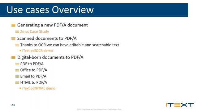 Webinar: PDF/A, digital documents to withstand the sands of time смотреть онлайн