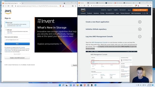 Deploy and Host a React App on AWS ( build cloud react app part 2 ) смотреть онлайн
