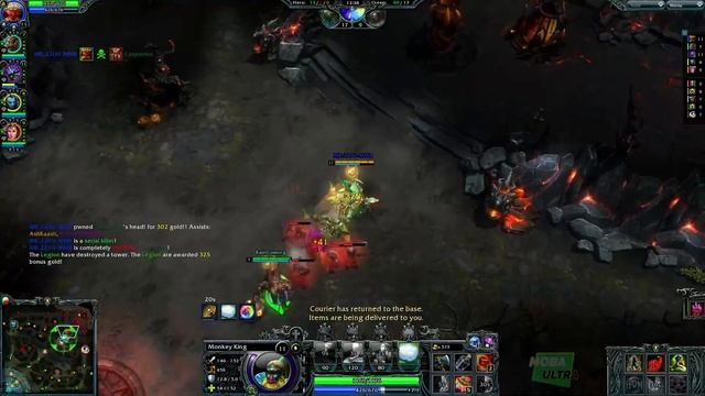 HoN Monkey King ICON OF THE GODDESS with SHIELDBREAKER смотреть онлайн
