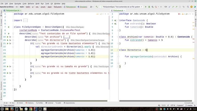 Composite Pattern - Ejercicio File System (archivos) en Kotlin смотреть онлайн