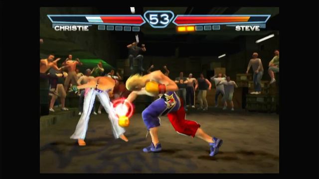 Tekken 4 Christie(Barefoot) Vs Steve(Lose) смотреть онлайн