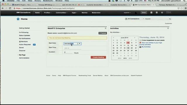 WebRTC Atlanta 2014 Demo: Temasys смотреть онлайн