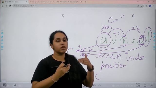 Delete Alternate Characters | School Practice Problem | GeeksforGeeks School смотреть онлайн