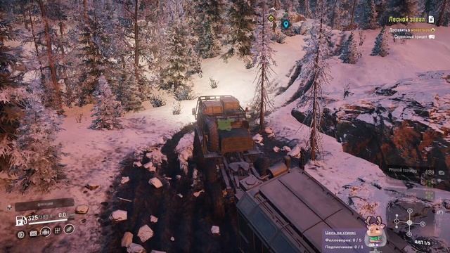 SnowRunner (Season 4: New Frontiers) - #40 - Амур: Объект "Северный Щит" - Лесной завал (поручение) смотреть онлайн