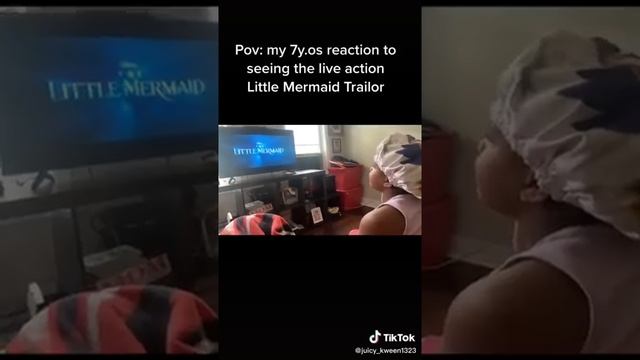 Representation Matters, Beautiful Black Girls Reaction to The Little Mermaid Trailer смотреть онлайн