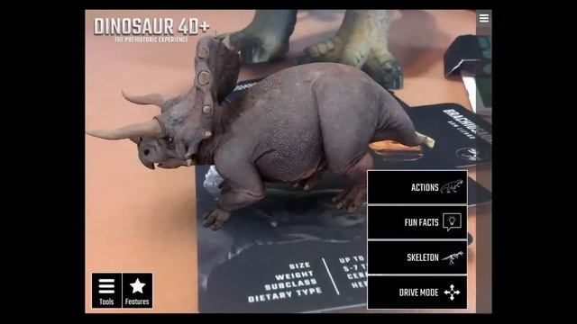 Virtual Reality DINOSAUR GAME - Learn About Dinosaurs with Augmented Reality Cards смотреть онлайн