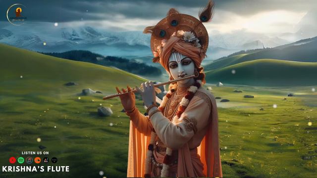 🔴Krishna's Flute Music (बासुरी) | Yoga Music, Relaxing Music, Stress Relief Music, 24/49 смотреть онлайн