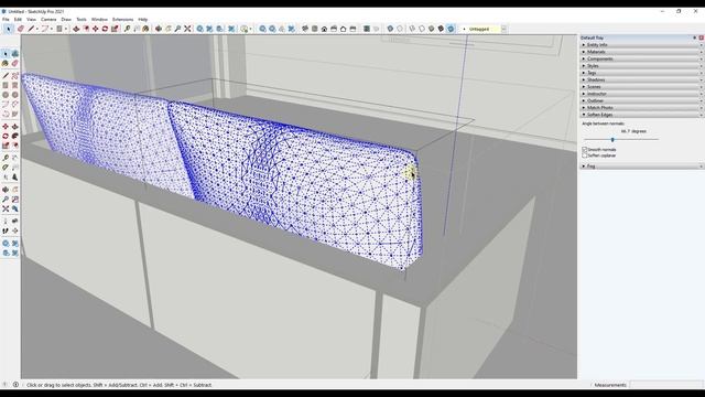 The FASTEST Way to Soften/Hide Edges in SketchUp (You Need This!) смотреть онлайн