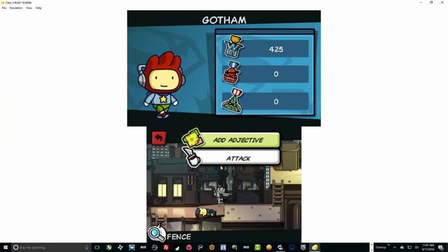 Citra (Bleeding Edge) 3DS Emulator Scribblenauts Unmasked: A DC Comics Adventure Test Run 1 смотреть онлайн