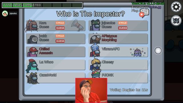 I SWORE IN A FAMILY FRIENDLY LOBBY! (Among Us Town of Salem Mod!) смотреть онлайн