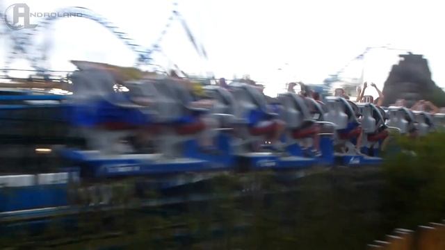 Europa Park - Blue Fire - Explosion Bobine LSM + Rollback смотреть онлайн