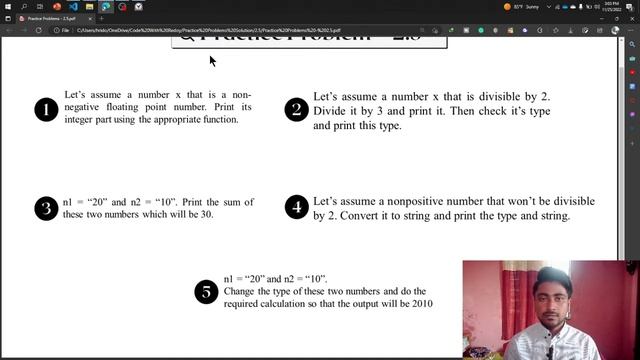 Python Beginner Practice Problems - Master the Basics with Hands-On Exercises - 2.5 смотреть онлайн