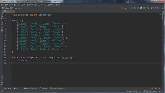 Python Programming Tutorial 55 Dictionary Multiple Key Sort YouTube смотреть онлайн