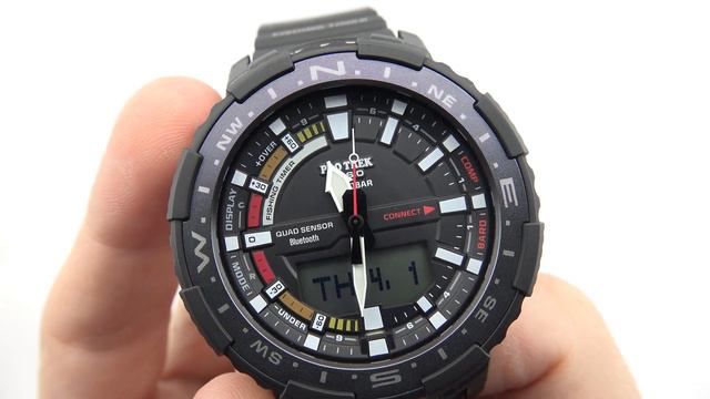 CASIO Pro Trek PRT-B70-1ER Unboxing 4K смотреть онлайн