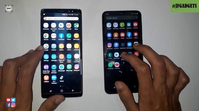 Samsung Galaxy Note 8 vs Galaxy A10  Speed Test Comparison | Real Test - In 2020 - GIVEAWAY !!!