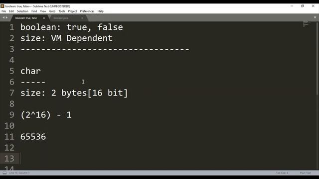 Java Programming|Lecture 11|Data Types: boolean, char|CSE|CS|IT|MCA|Hands-on Learning with Rohit смотреть онлайн