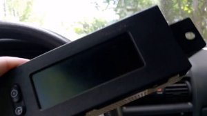 Опель астра G, серия 5, как отремонтировать информационный дисплей.