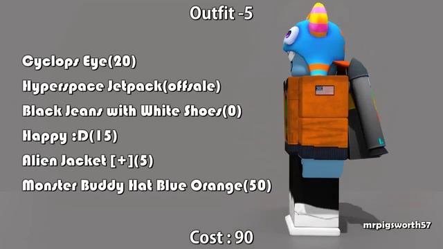 Scary Roblox Outfits смотреть онлайн