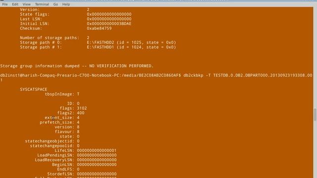 DB2 Tips n Tricks Part 10 - Find Paths used by Database from Backup image смотреть онлайн
