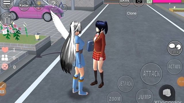 Как сохранить игру в Sakura school simulator! смотреть онлайн