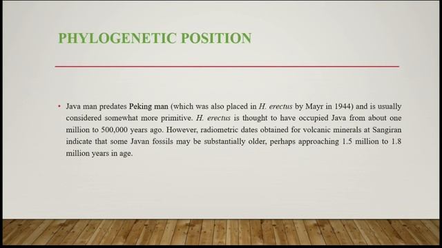 Homo erectus,Java Man,Peking Man (Optional Anthropology) смотреть онлайн