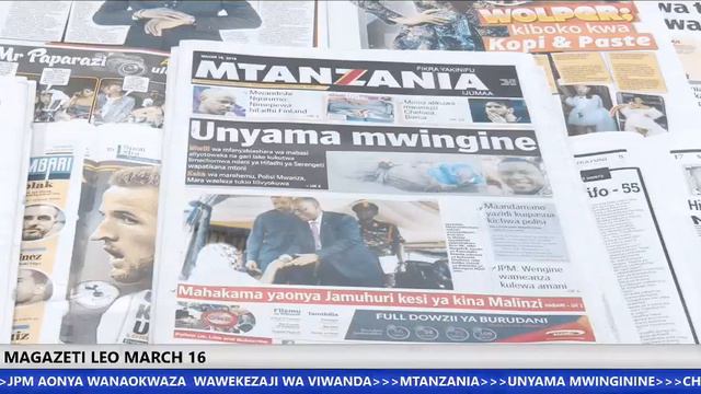 MAGAZETI MACHI 16: TAJIRI BONGO AJIUA KWA RISASI смотреть онлайн