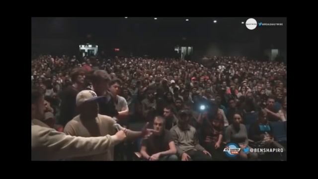 Содержательные Дебаты о Расизме с Чернокожим Студентом Бен Шапиро. смотреть онлайн