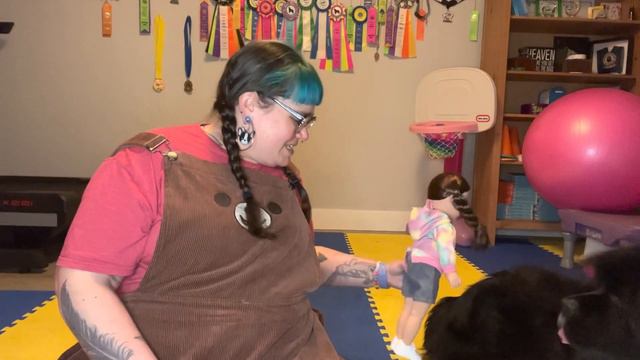 Unboxing the "My Life As Dog Trainer" 18" Doll смотреть онлайн