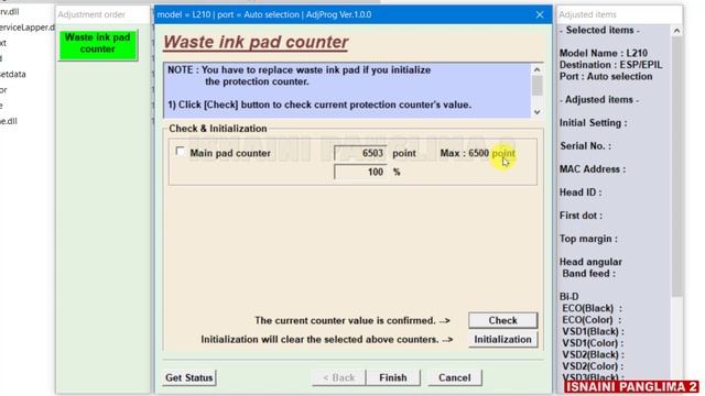 Printer Service | Reset Waste Ink Pad Printer Epson L210 | Epson L110, L300, L350, L355 смотреть онлайн