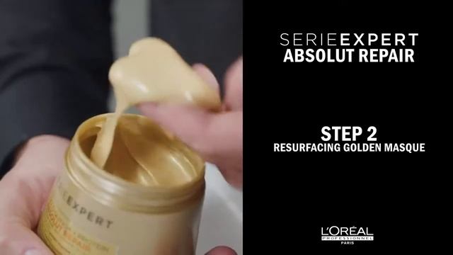 Loreal Absolut Repair GOLD Lipidium Восстановление волос с Золотом