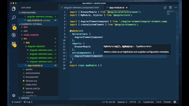 Angular Elements - Getting Started смотреть онлайн