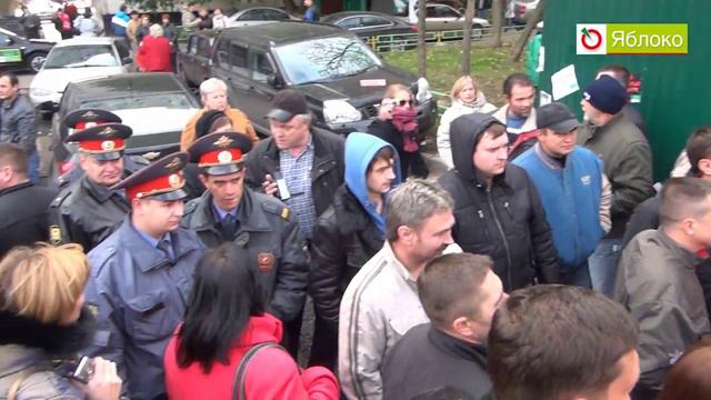 Автопробег против платных парковок в Строгино смотреть онлайн
