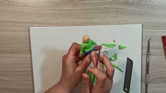 Полимерная глина / Статуэтка из полимерной глины своими руками смотреть онлайн