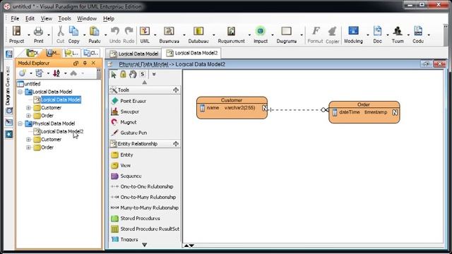 Transition between Logical and Physical Data Model смотреть онлайн