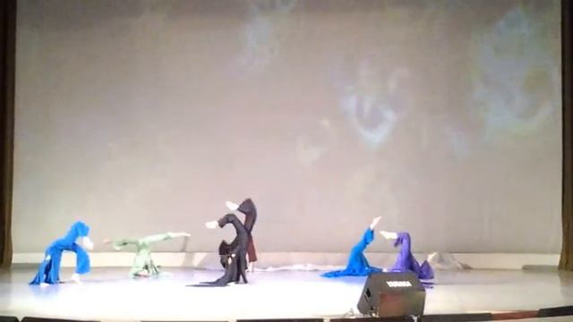 Театр танца Чудеса Лесосибирск - выступление в С.Петербурге (Краски) смотреть онлайн