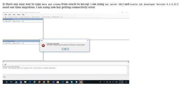 Databases: How to copy data and schema from oracle to ms sql? смотреть онлайн