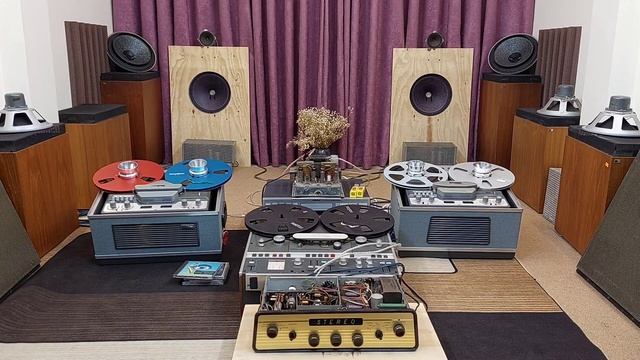 Sonab OA5 Lautsprecher & Grundig NF2.