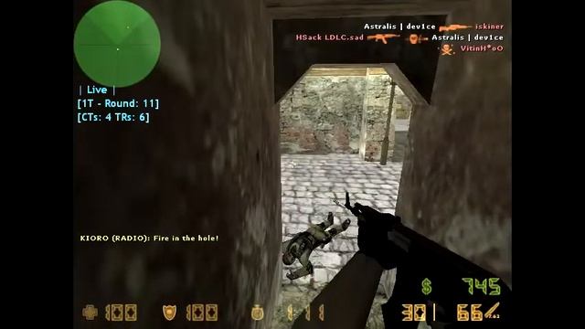 CS 1.6 MIX • 1 v 3 CLUTCH de GALIL !!! 27 KILLS [ de_inferno ] смотреть онлайн