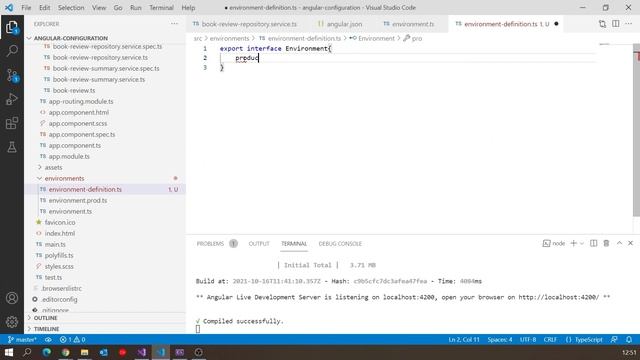 Angular Configuration смотреть онлайн
