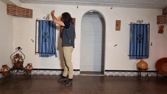 5 Pasos del baile flamenco MARCAJE TÍPICO y VARIACIONES смотреть онлайн