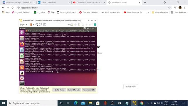 Configuração do diretório com domínio no No-ip Nextcloud para sua nuvem e acesso externo parte 3# смотреть онлайн