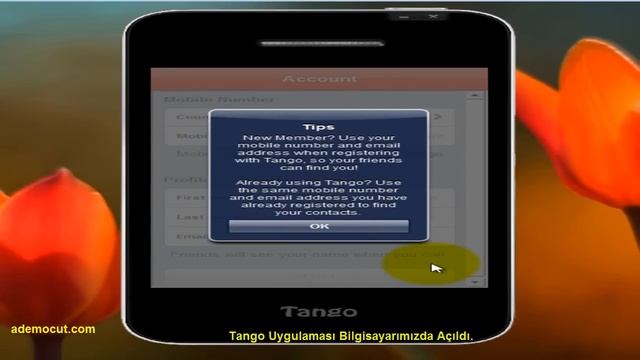 Bilgisayara Tango App Nasıl Kurulur смотреть онлайн