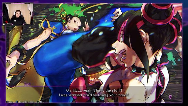 JURIS Stalking CHUN LI? Juri warns Chun about WHAT??? (Chun Li's Story SF6) смотреть онлайн