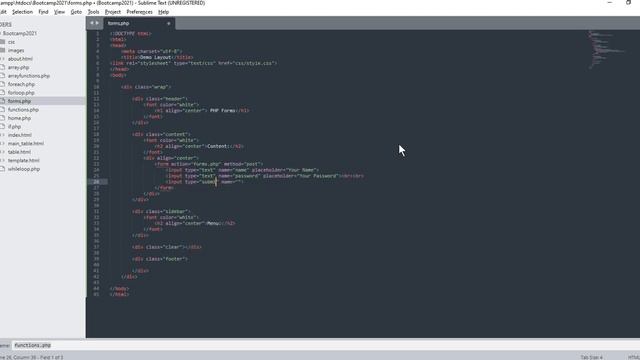 The Web Developer Bootcamp 2021 Part 6 - PHP Array functions and Form смотреть онлайн