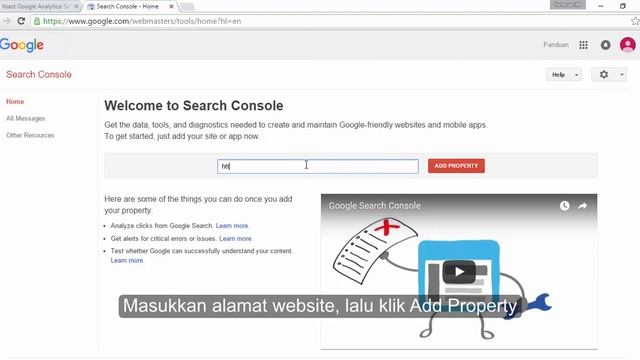 Cara Memasang Google Search Console di Wordpress смотреть онлайн