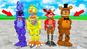 КАКОЙ АНИМАТРОНИК САМЫЙ СИЛЬНЫЙ? БИТВА АНИМАТРОНИКОВ ФНАФ! УГАРНЫЕ ЭКСПЕРИМЕНТЫ В Garry`s Mod