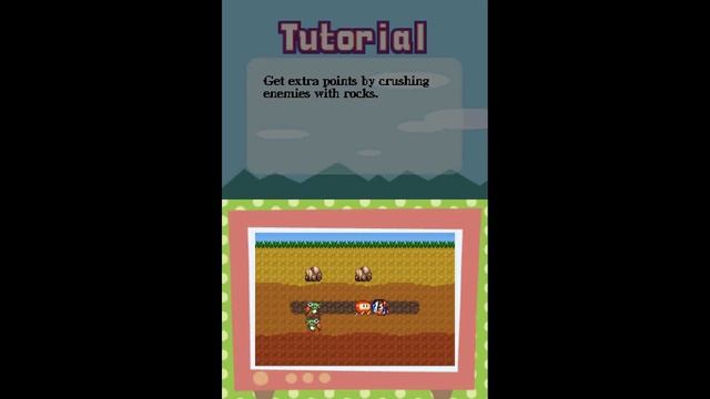 Nintendo DS - Dig Dug: Digging Strike 'Intro, Title & Gameplay' смотреть онлайн